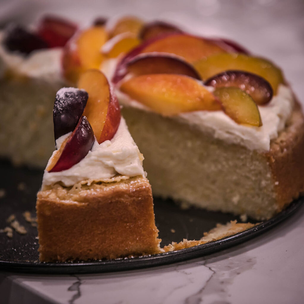 Today is Small Business Saturday! ​​​​​​​​
​​​​​​​​
We celebrate each other and support each other by creating curated meals (and sweets! Like this stone fruit olive oil cake) and intimate moments between friends and family. ​​​​​​​​
​​​​​​​​
Contact