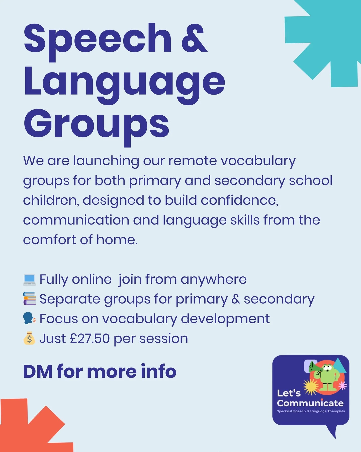 If you are interested - drop us a DM! Hoping to get started next month!✨

#speech #language #scln #speechandlanguagetherapy
