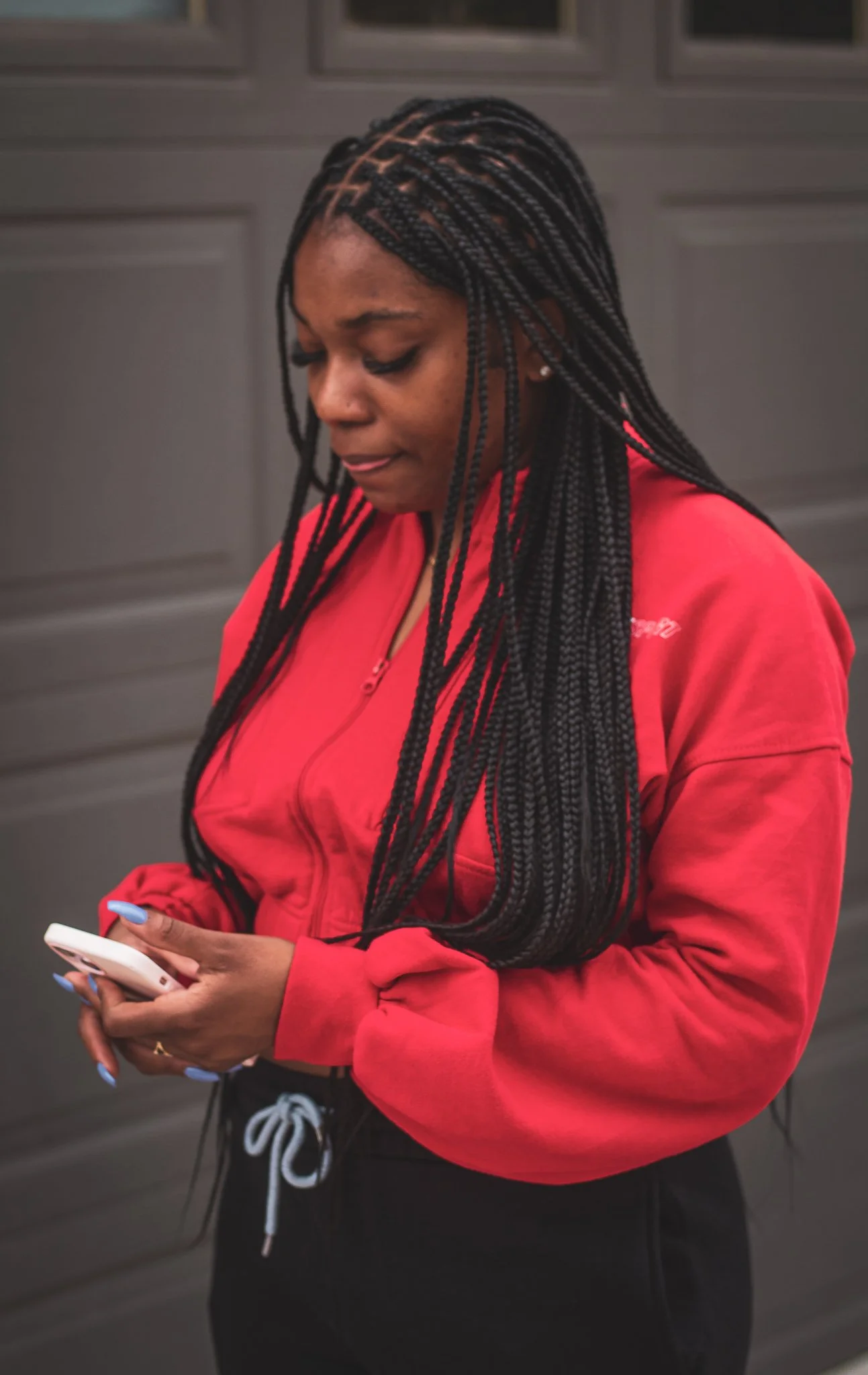 Fun color pop portrait