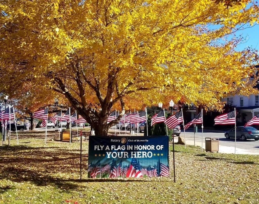 About Flags for Heroes — Rotary Club