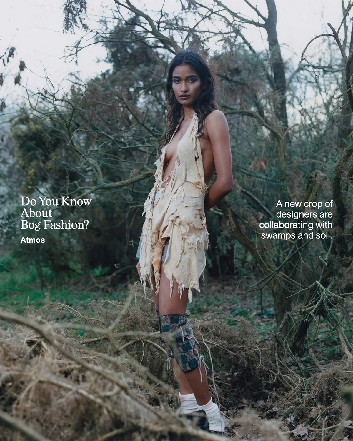 I&rsquo;ve admired and read @atmos for years and so I&rsquo;m super excited that my first piece for the publication has just come out! I met with designers collaborating with nature - specially bogs, swaps and soil - to create clothing that subverts 