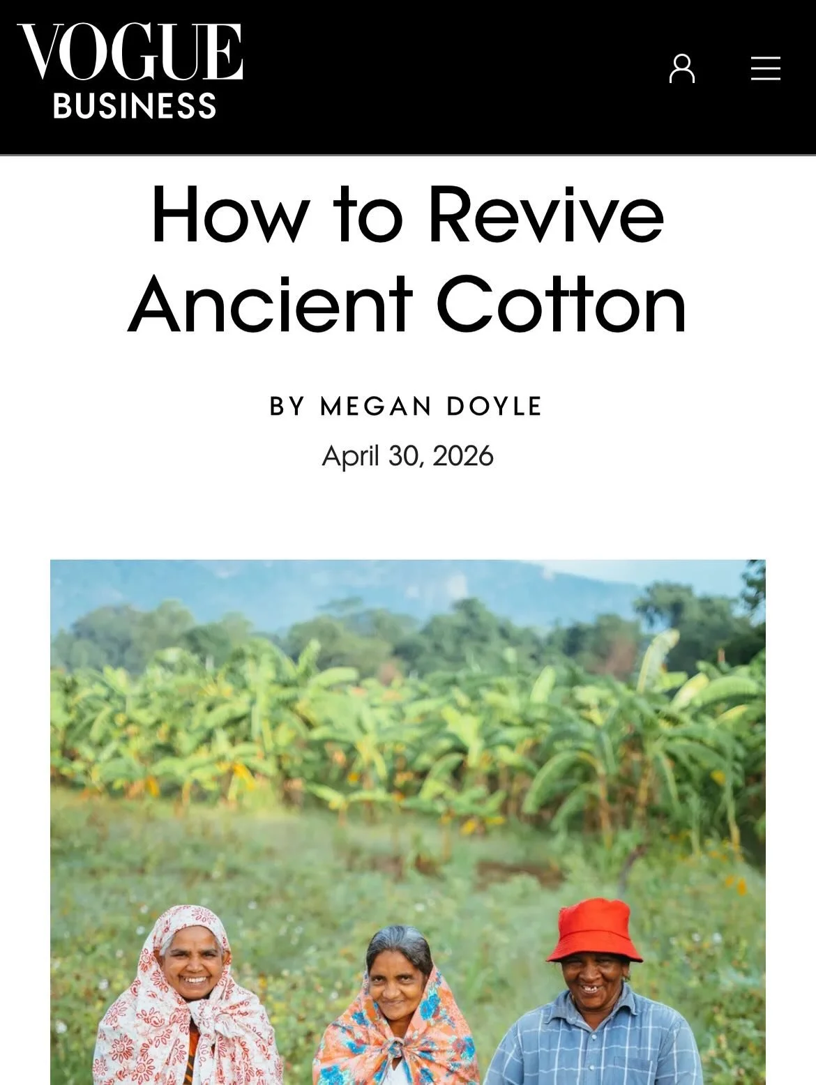 My latest for @voguebusiness is a piece I&rsquo;m so proud of, and it&rsquo;s also the first time my own photos have been included in a story! 

🇱🇰While I was in Sri Lanka, I took a trip to the Monaragala district, five hours inland from Colombo, t