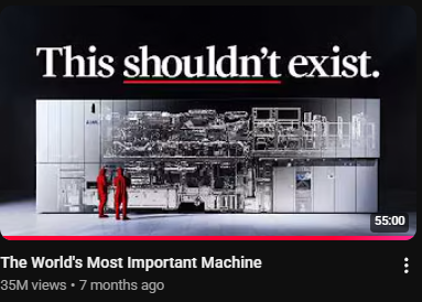 The World’s Most Important Machine, by Veritasium