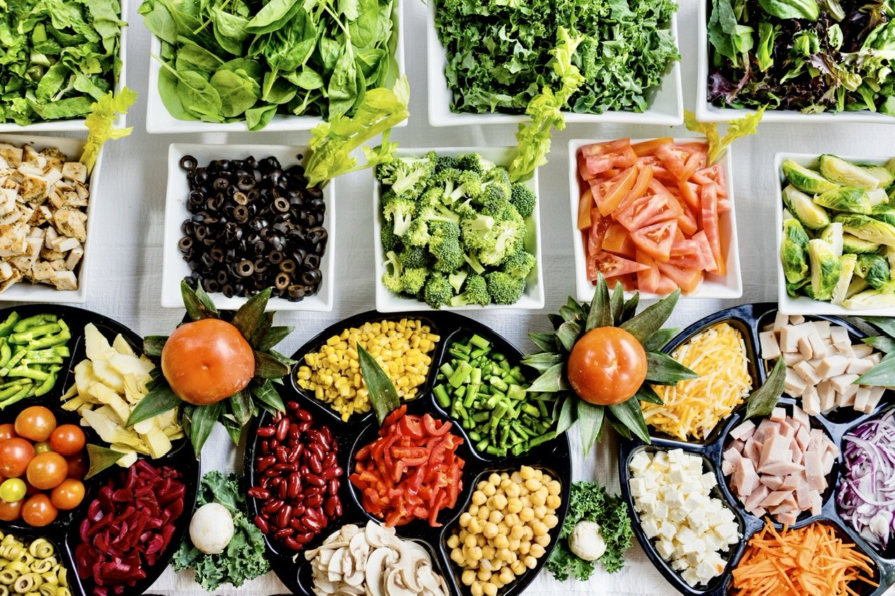 An image of a large section of vegtables.
