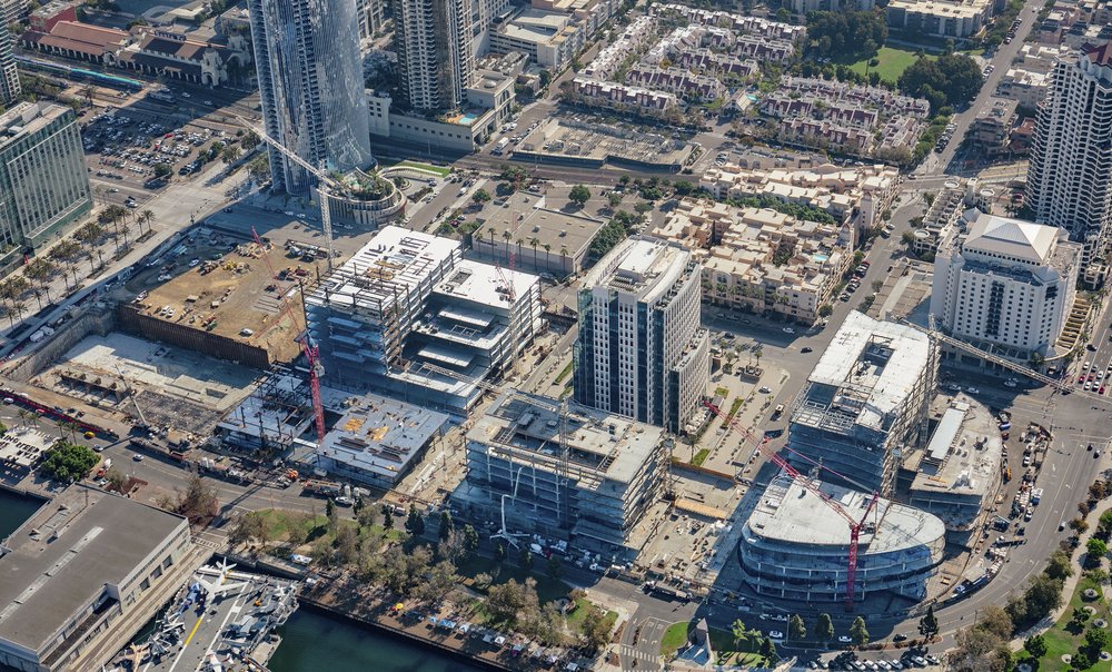 Aerial view of the RaDD construction site&lt;em&gt;Courtesy of Turner Construction&lt;/em&gt;