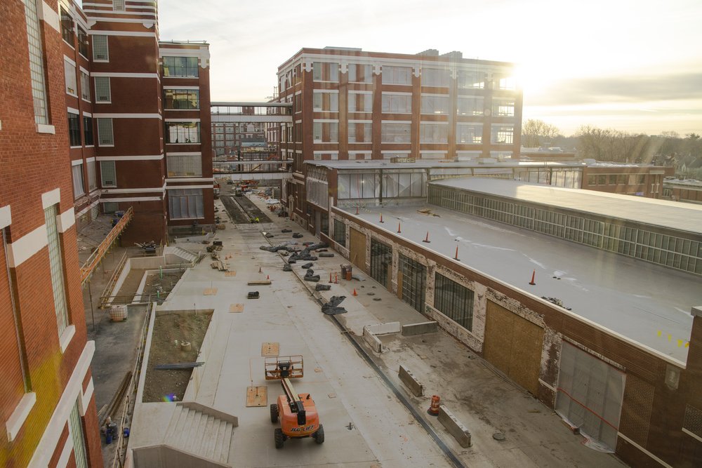Construction - Dynamo Alley, April 2022