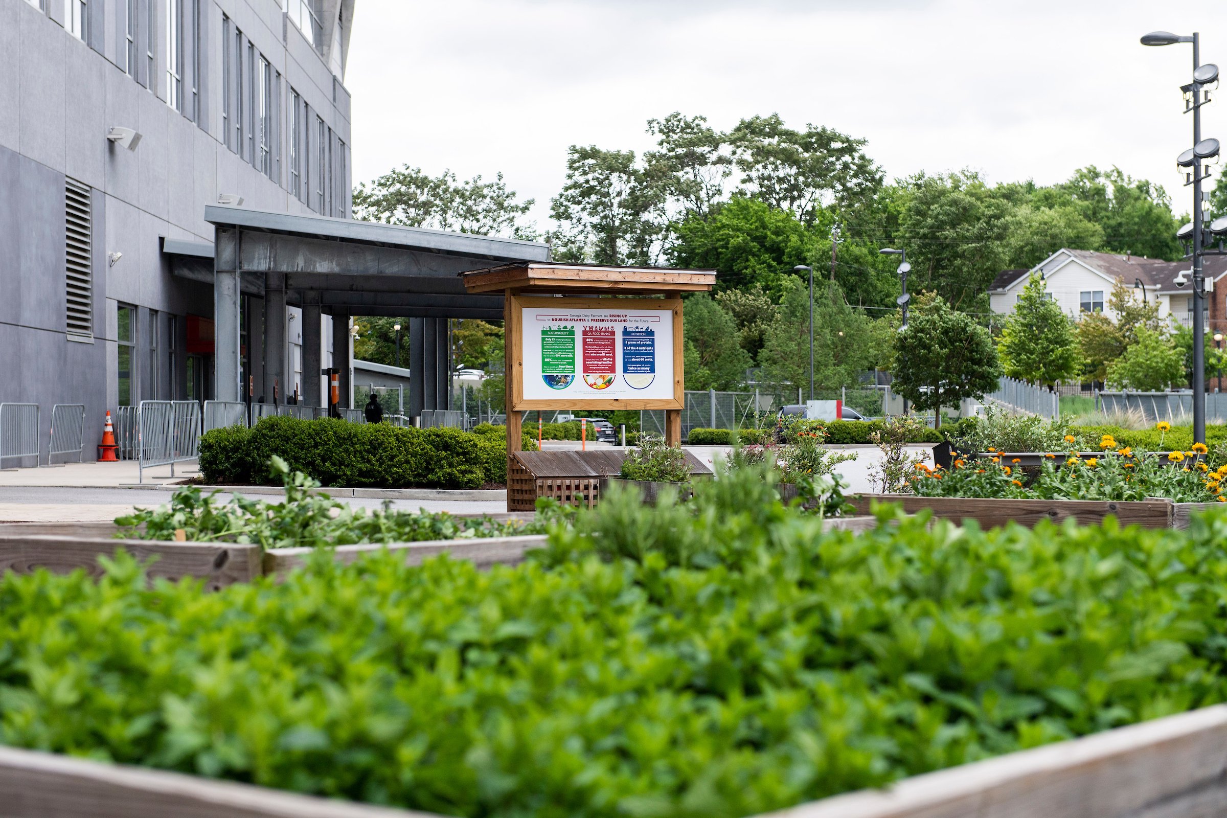 Urban Garden at Mercedes-Benz Stadium