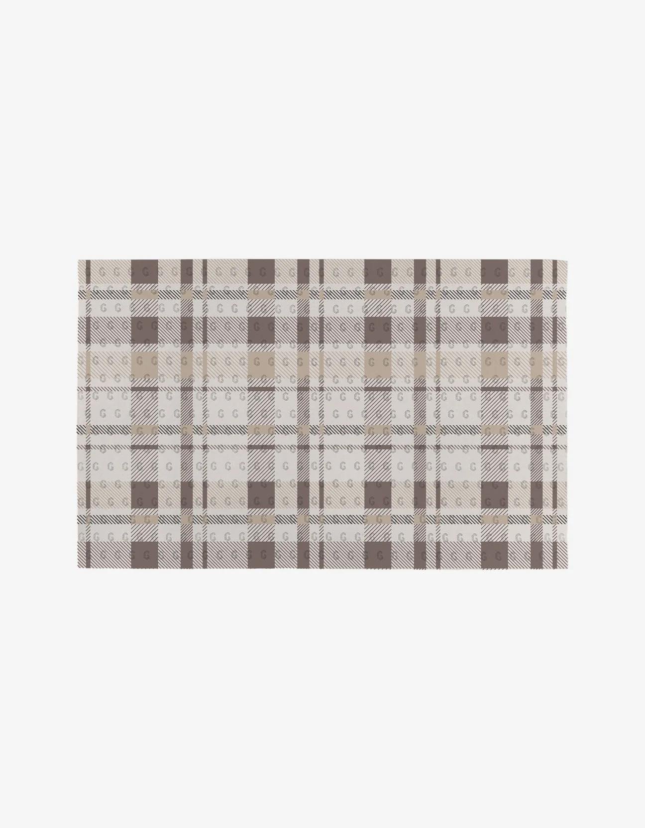 Geometry House perfectly plaid not paper towel design