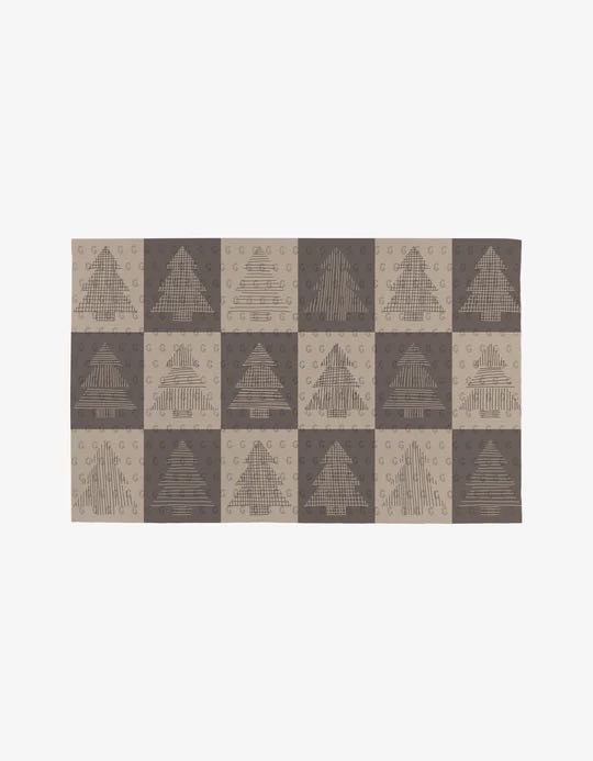 Geometry House minimalist Christmas trees not paper towel design