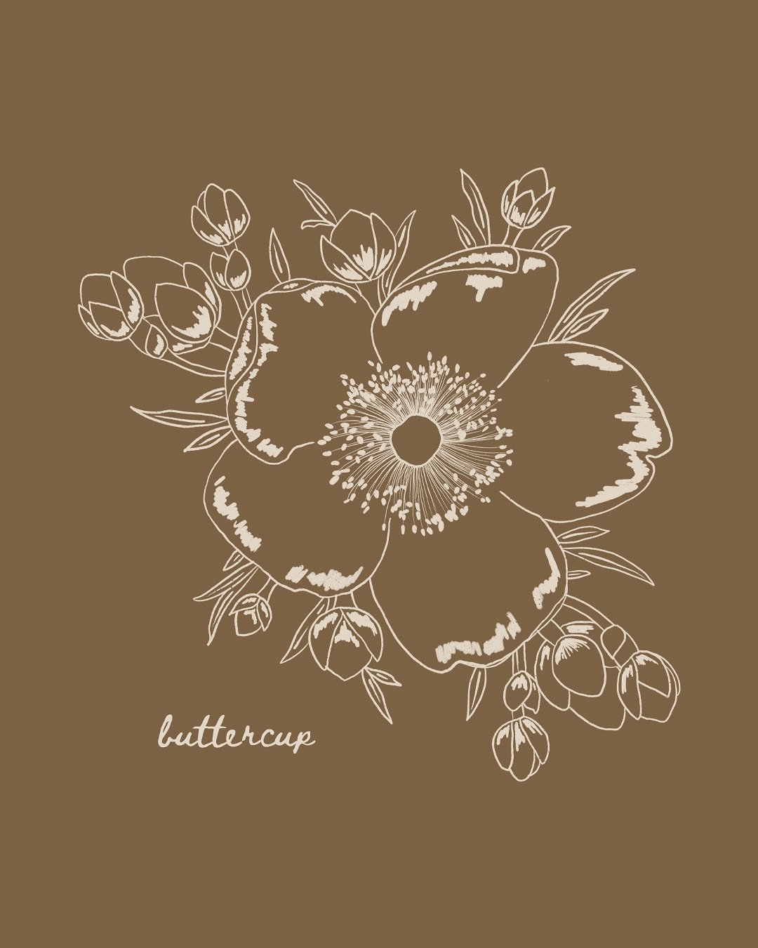Buttercup

Don&rsquo;t let this pretty little flower foil you, she&rsquo;s poisonous! 

Pulled this one from @thepigeonletters bloomtober challenge

#illustration #illustrator #floral #floralillustration #lineart #linedrawing #florallineart #botanica