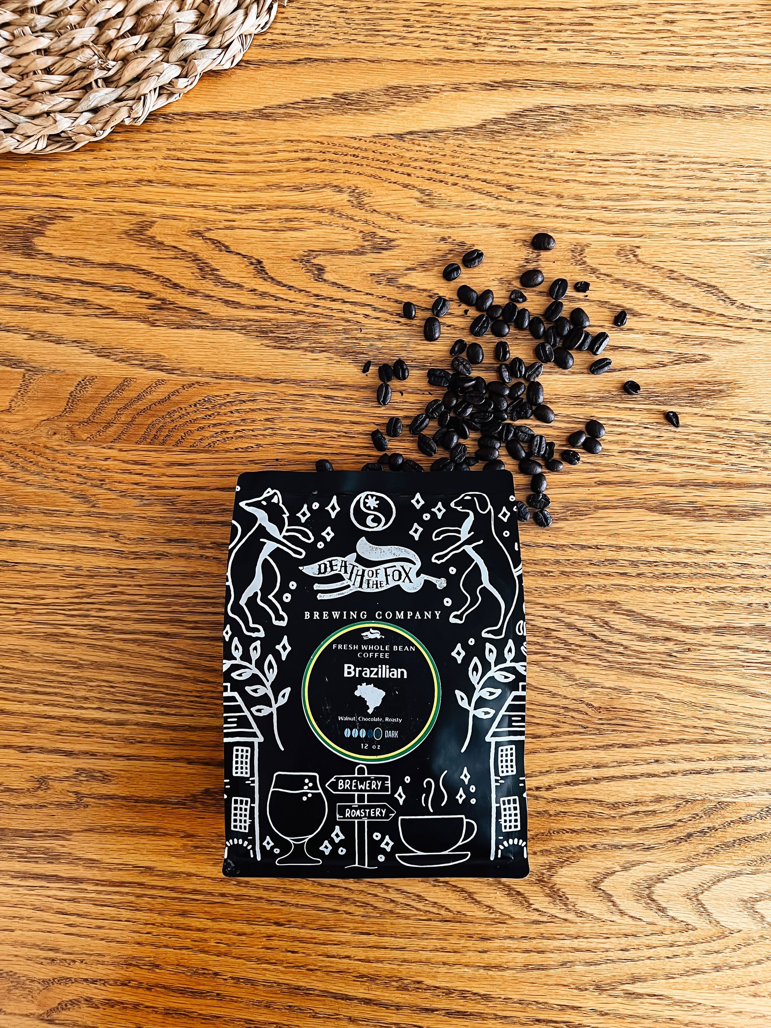 Coffee Packaging Design | Death of the Fox Brewing