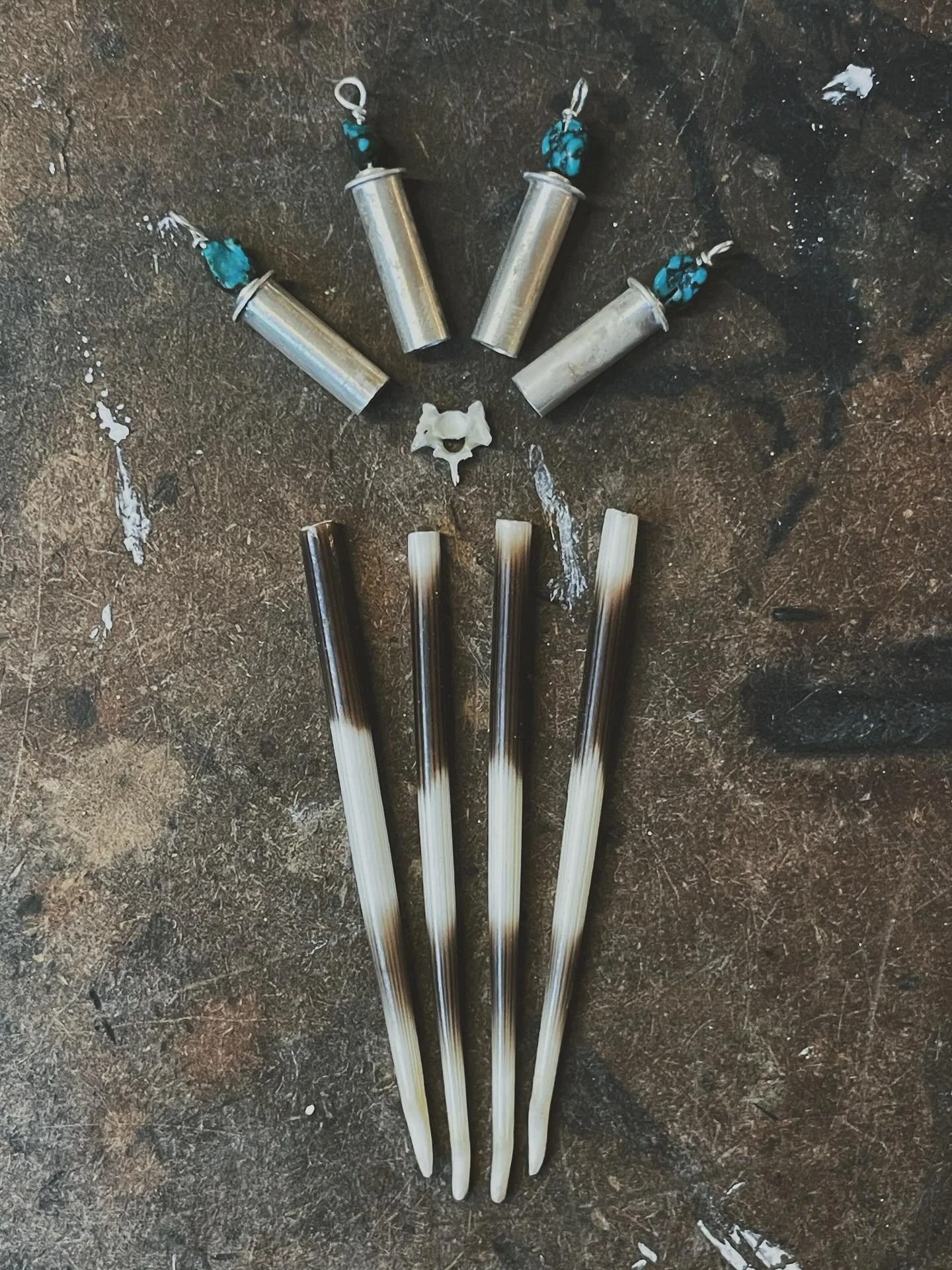 A few Wild Things in the works&hellip; 

Next Shop Update &bull; Thursday 2/5 7pm EST. 
#shopsmall #metalsmith #handcrafted #ooak #natureinspiredjewelry