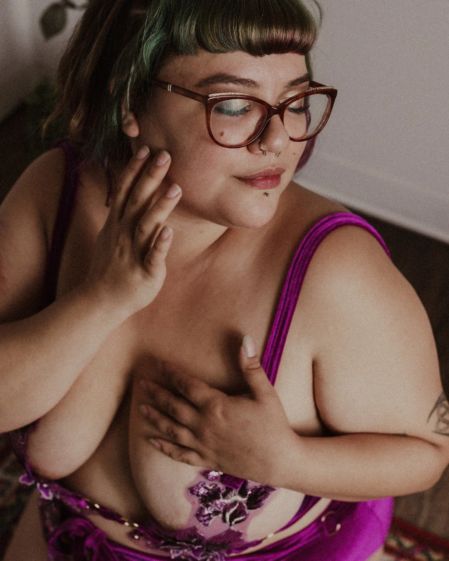 The more we treat ourselves and our bodies with love, the more self-love we'll feel, not the other way around. When our brains see us treating ourselves with love and respect, especially our bodies, over time, they start to get with the program that 
