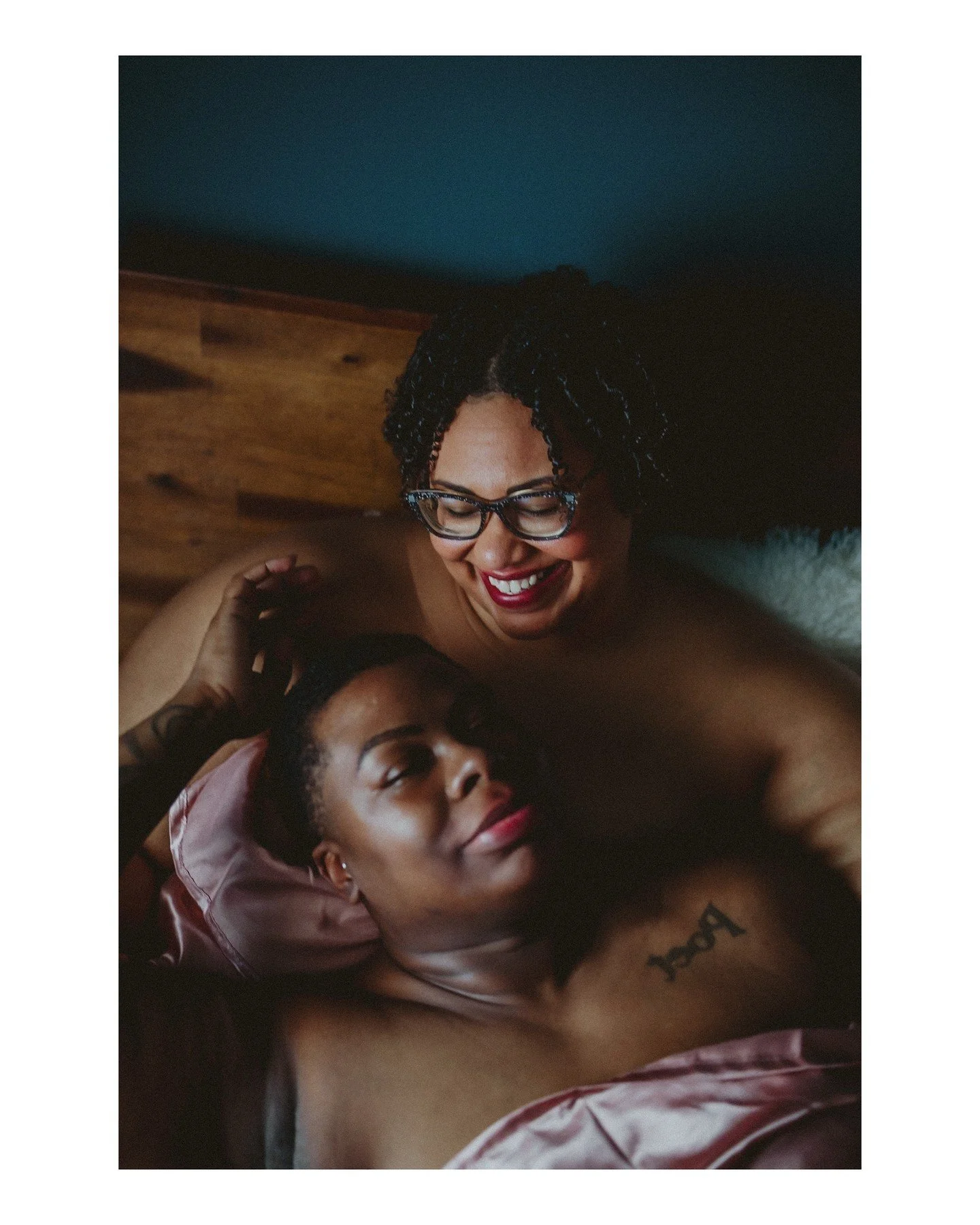 Don't let being nervous stop you from having the Best. Damn. Date. ever! Boudoir sessions with a partner or partners are a fun, sexy, and fulfilling way to honor and celebrate your connection, and I promise you, it's probably one of the best and most