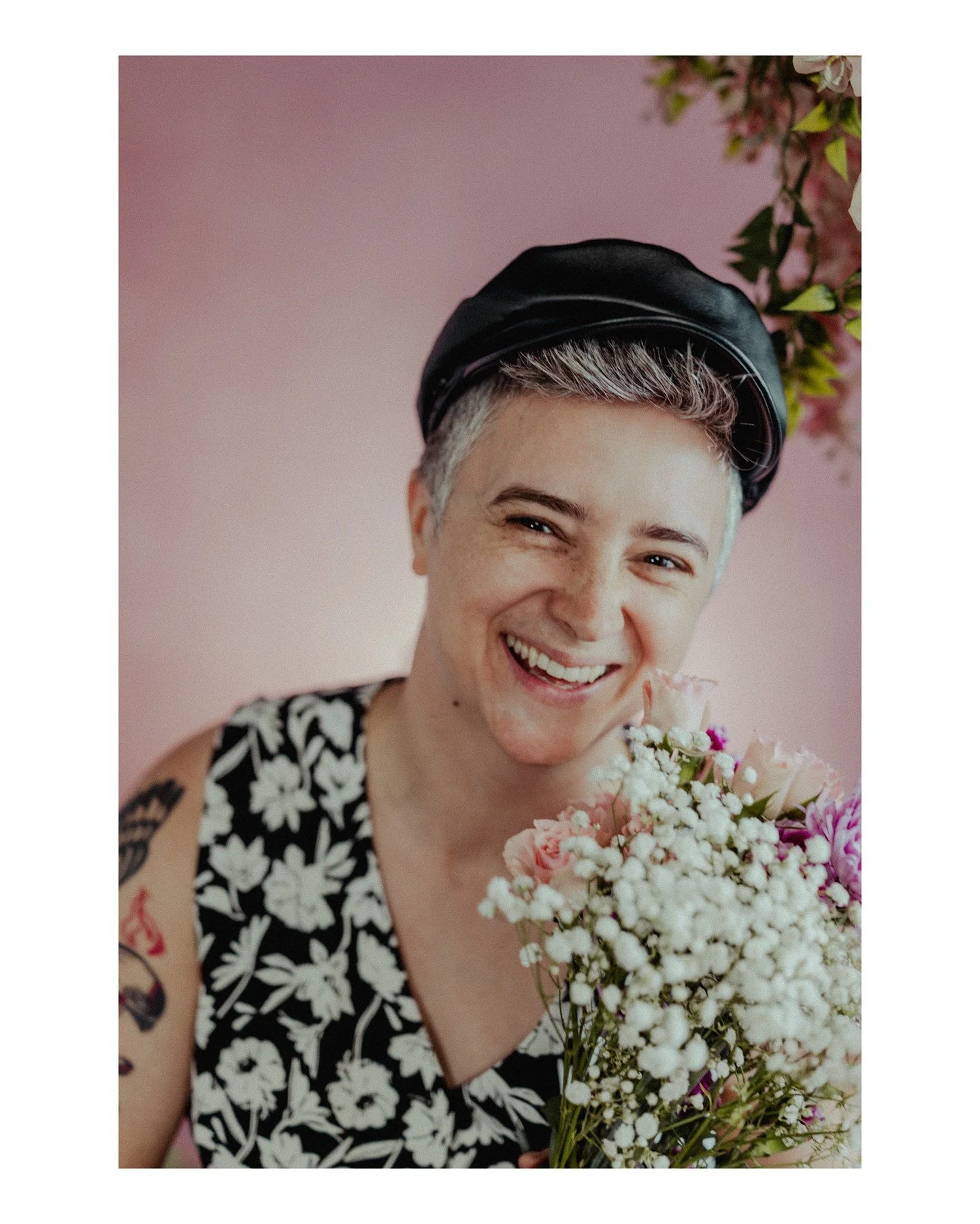 Never underestimate the power of Queer Joy, florals, and leather friends. Happy Pride, Madison! 
.
.
.
.
.
.
.
General: 
 - Camera Gear: 
 - Canon: @canonusa
 - Pocket Dispo Pro Lens: @pocketdispo 
 - Accessories: 
 - Smoke Ninja: @pmi_gear 
 - Backd