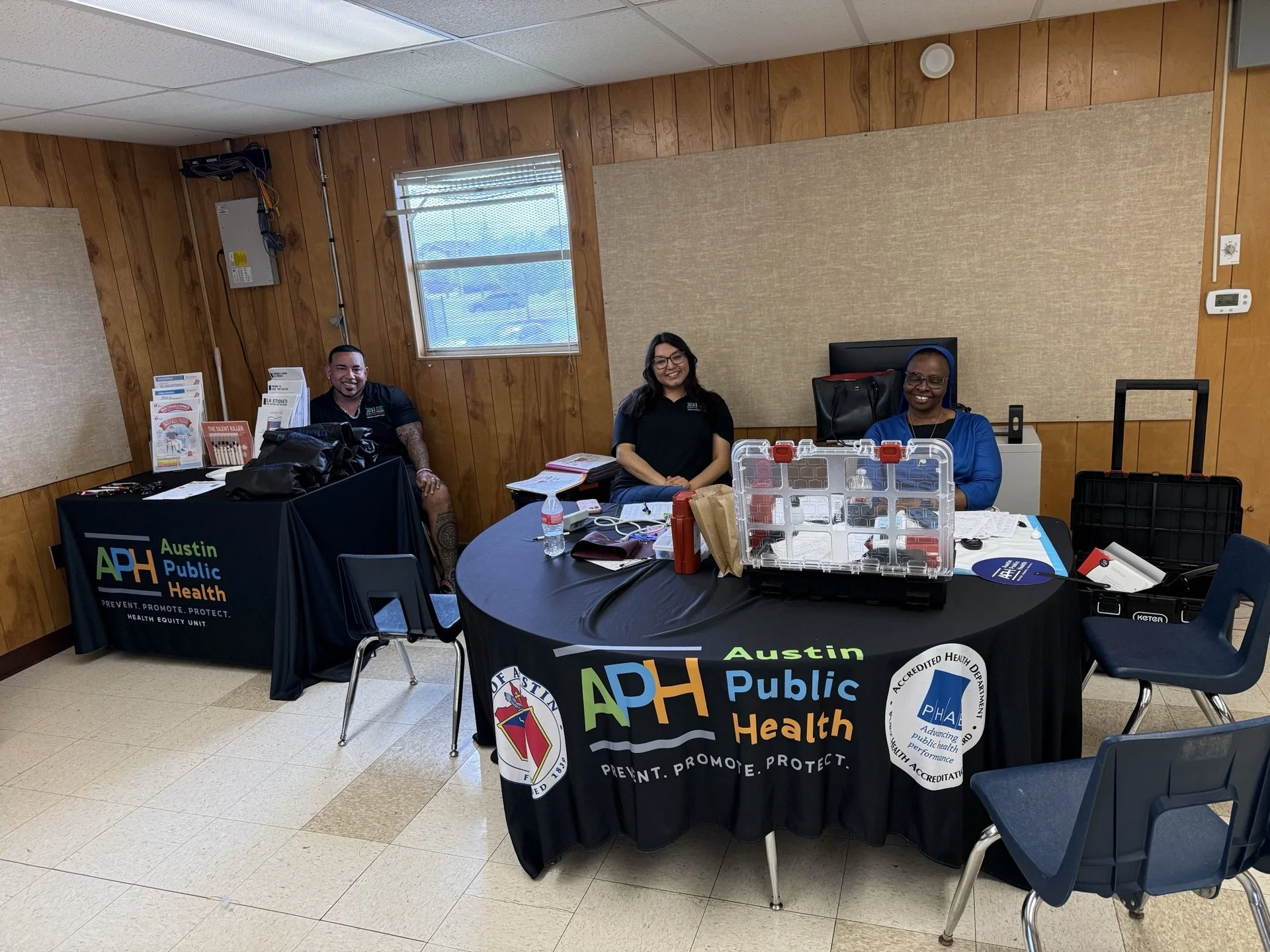 Free Glucose and Blood pressure at wellness fair