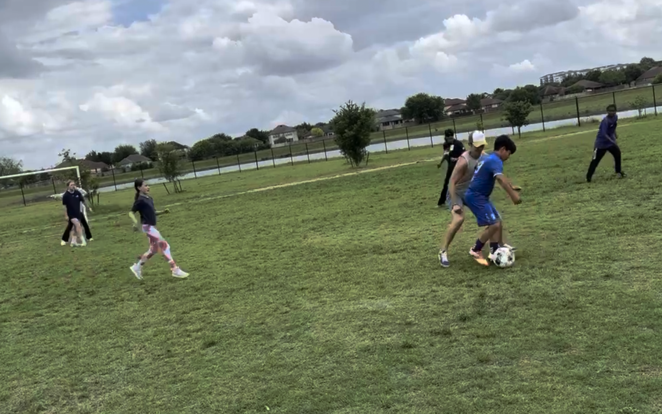 friendly match during our wellness fair