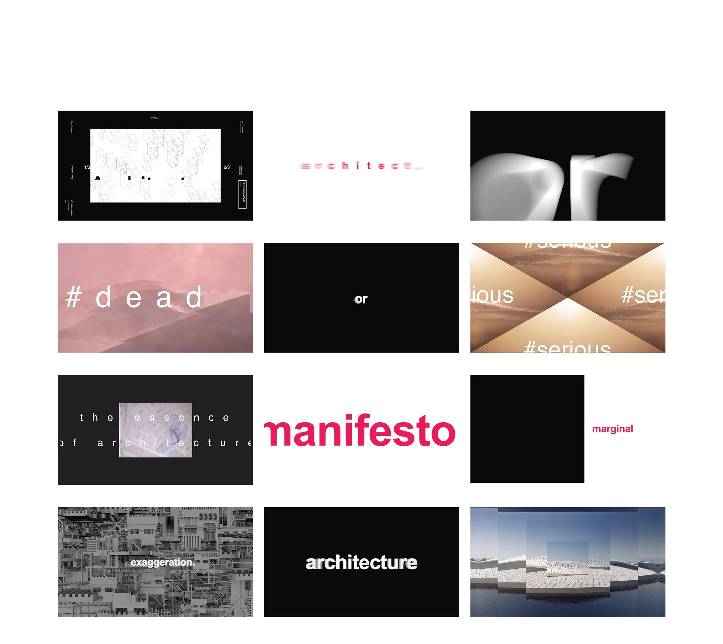 Notes on Architecture