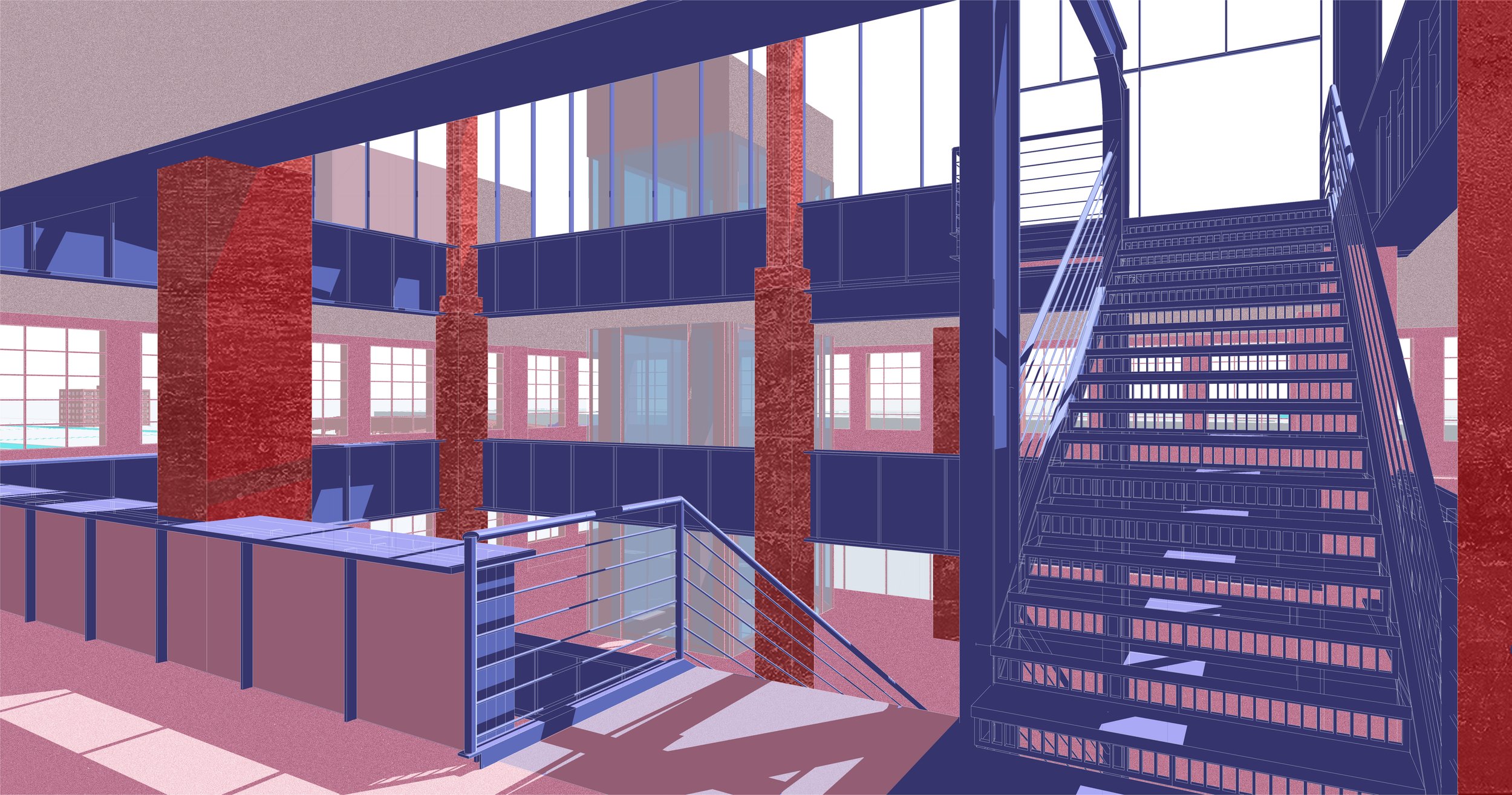 Garment Factory Interior