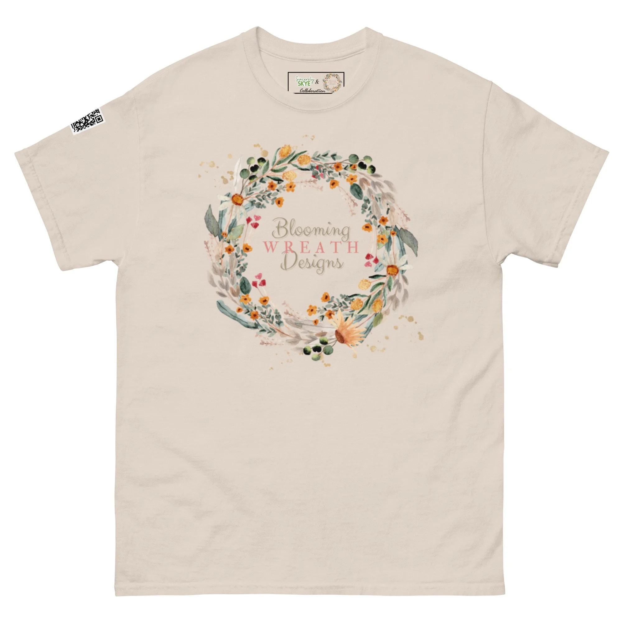 Blooming Wreath Designs Tee