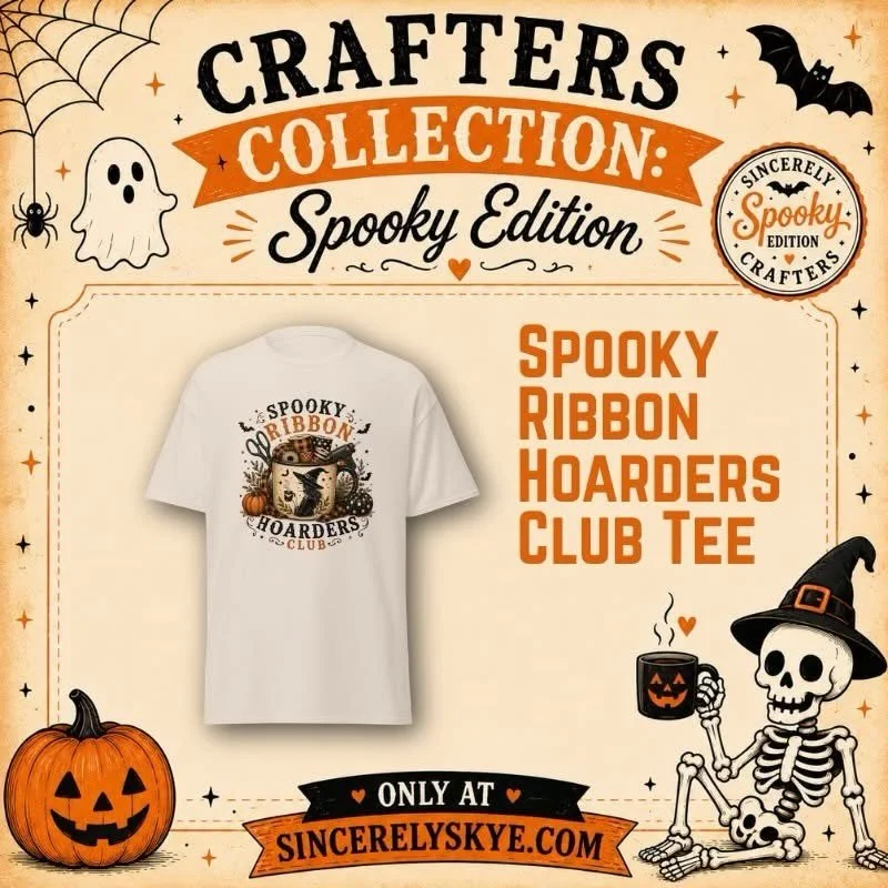 The Spooky Edition of my Crafters Collection is officially here! 👻✨
Have you grabbed yours yet?! 🖤
Comment &ldquo;SPOOKY EDITION&rdquo; 👇🏼
To get the link sent to your DMs! ✨

#sincerelyskye #halloweencrafters #spookyseason