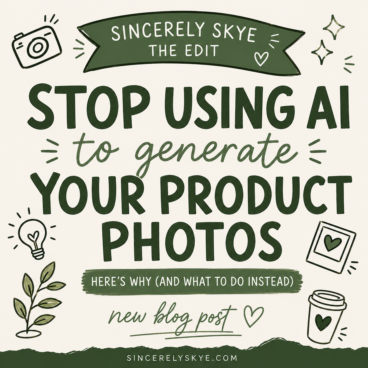 Stop Using AI to Generate Your Product Photos (Here's Why)