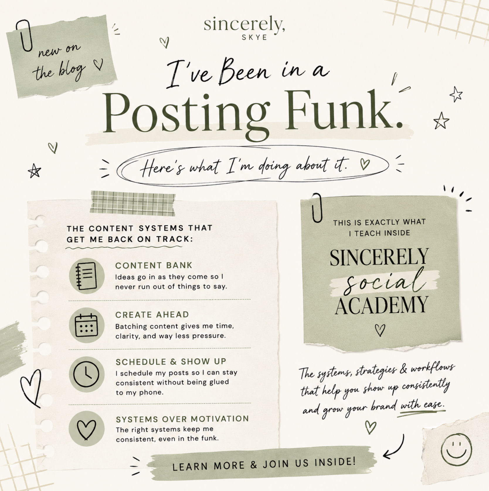 I’ve Been in a Posting Funk… Here’s What I’m Doing About It
