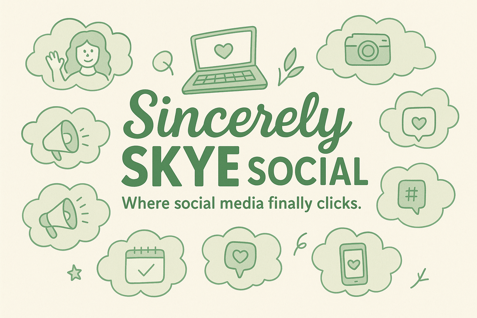 Join the SINCERELY SOCIALS Group!