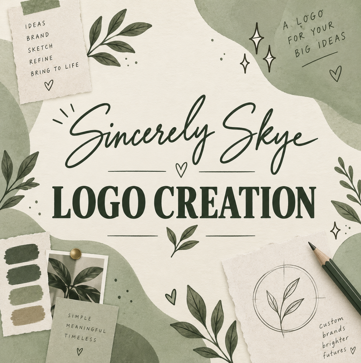 Sincerely Skye Logo Creation