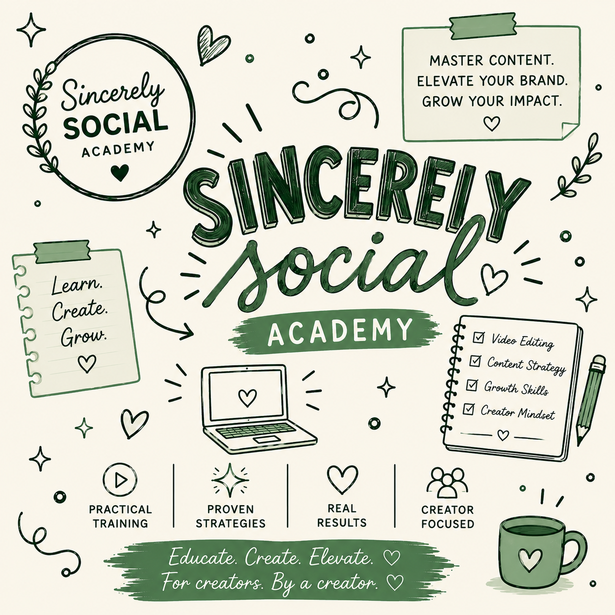 Join The Sincerely Social Academy!