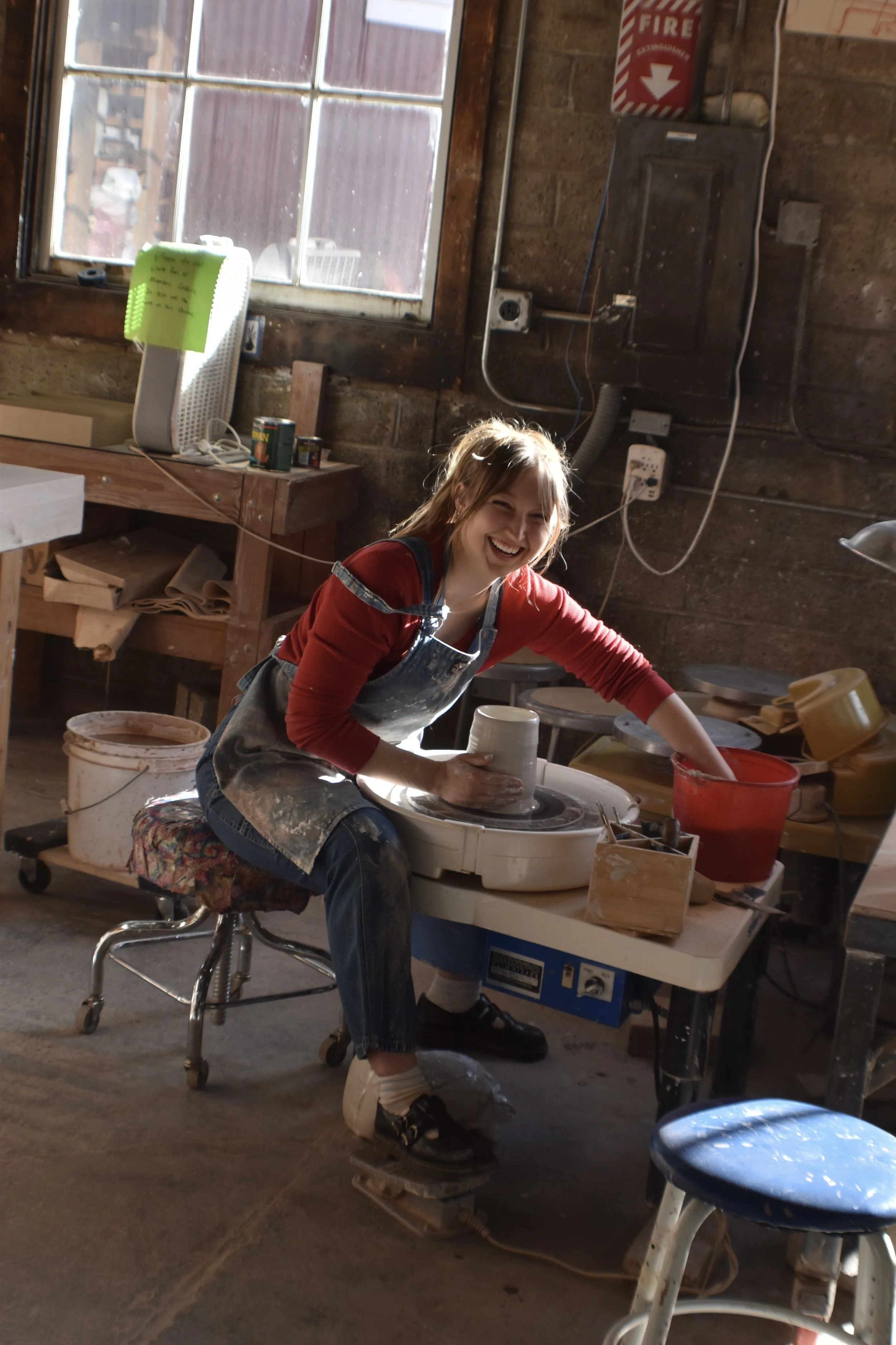 Beginner & Intermediate Wheel Throwing Class: 4/7-5/5