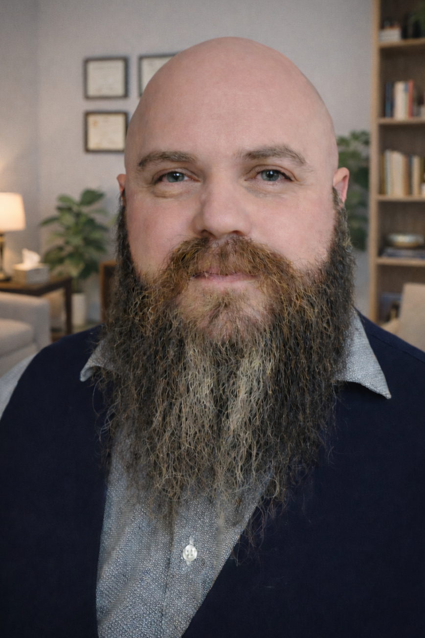 Casey Raymond, LPC — trauma-informed therapist at Exhale Counseling's South Tulsa location, accepting immediate appointments for anxiety, depression, and behavioral concerns