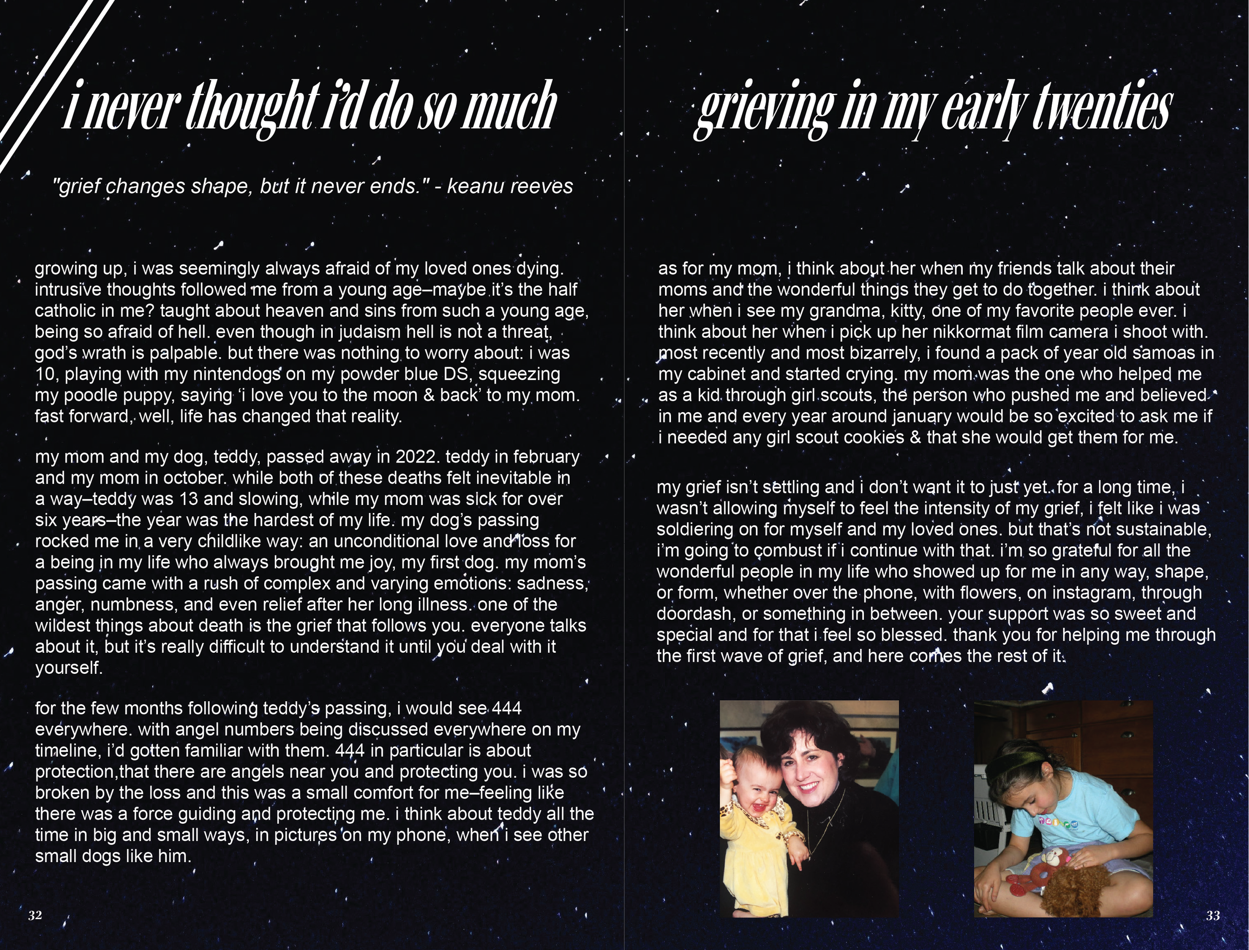 i never thought i’d do so much grieving in my early twenties