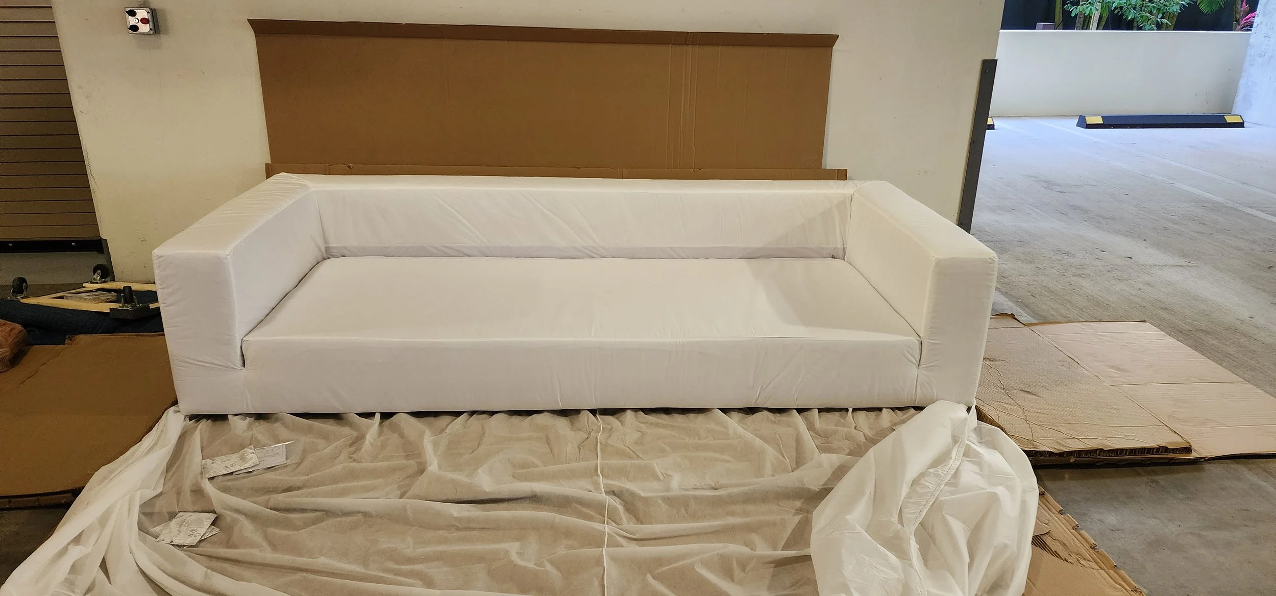 Premium white-glove setup service for Restoration Hardware furniture