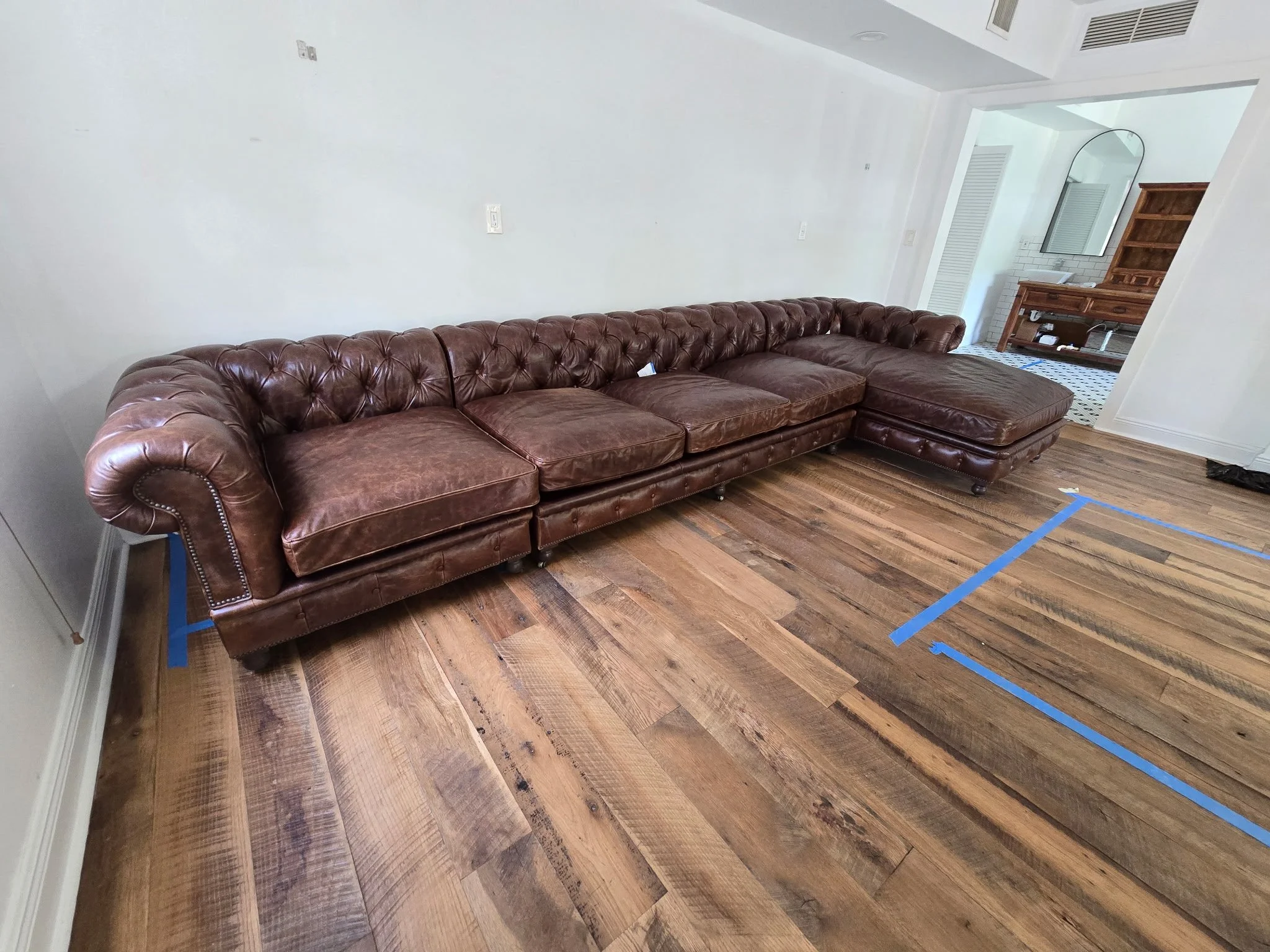 Professional sofa resizing and sectional modification service in Miami