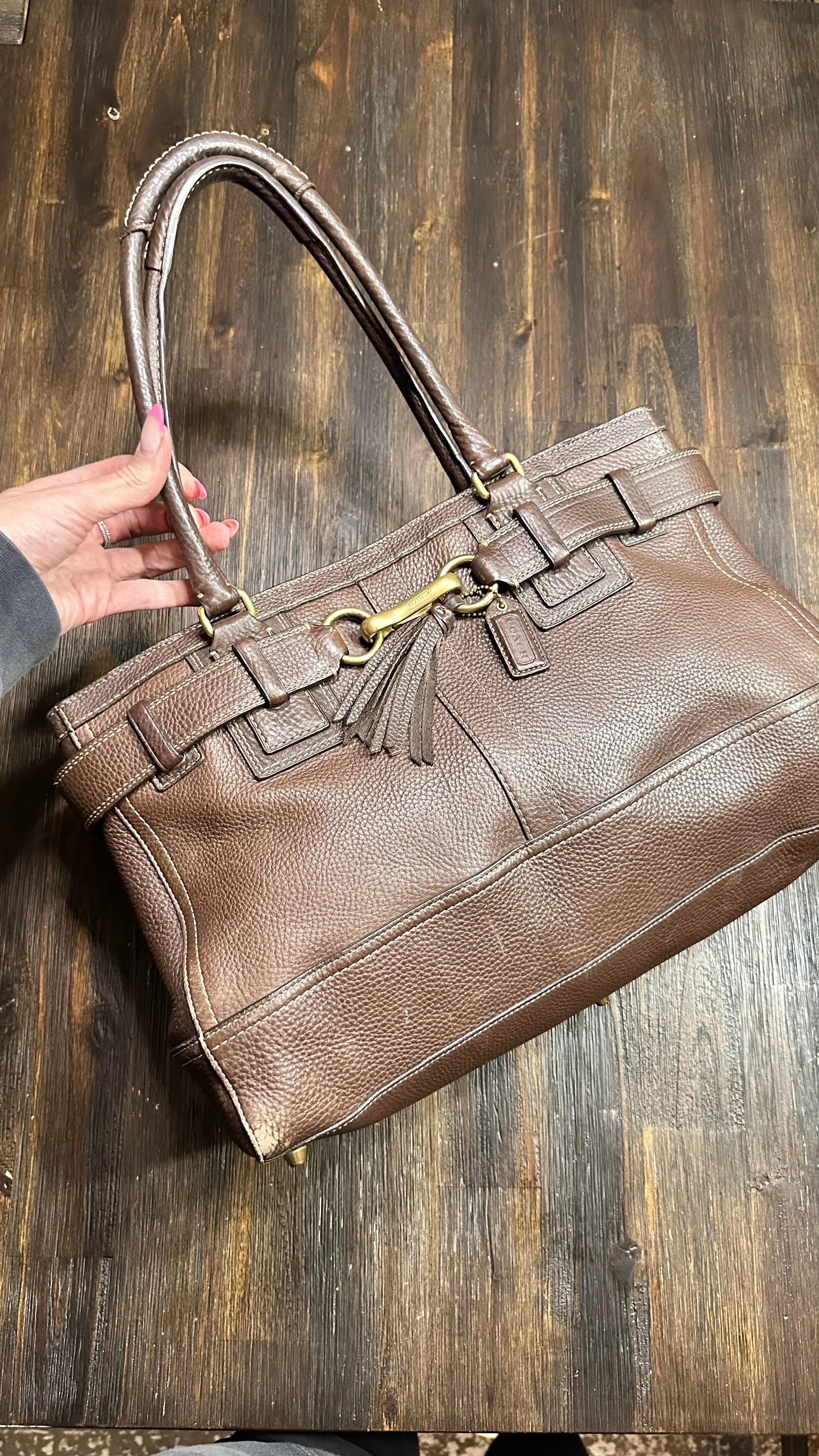 2000's Vintage Coach Hampton Satchel 