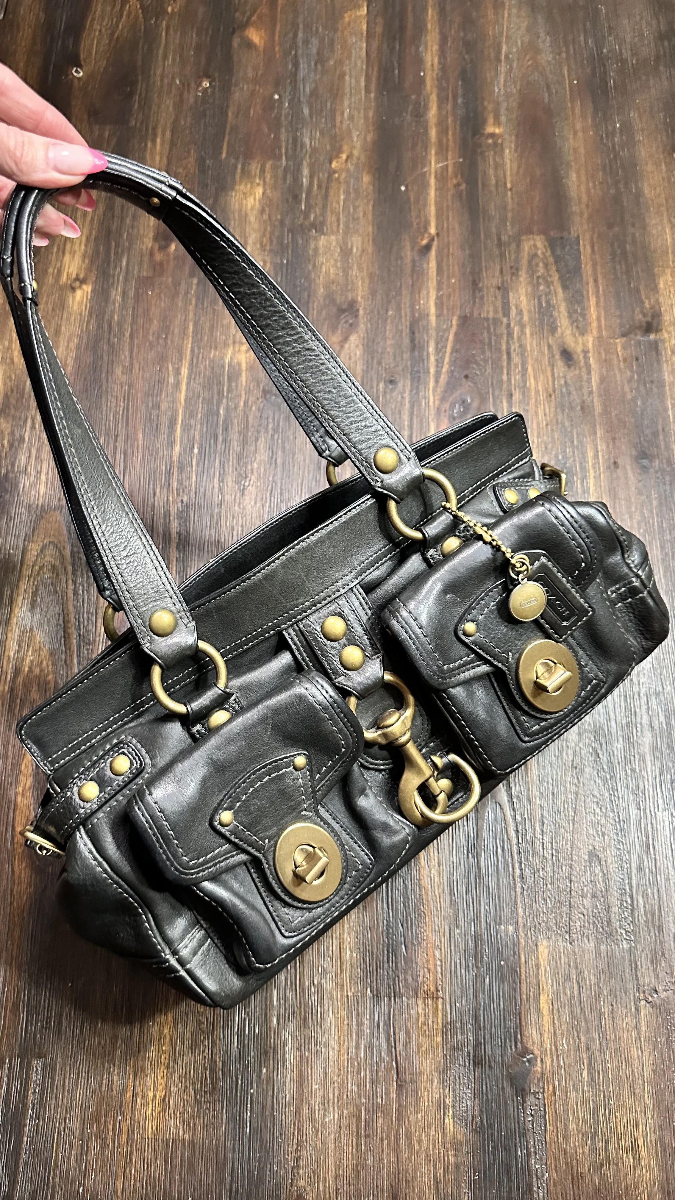 2000's Vintage Coach Legacy Mandy Bag