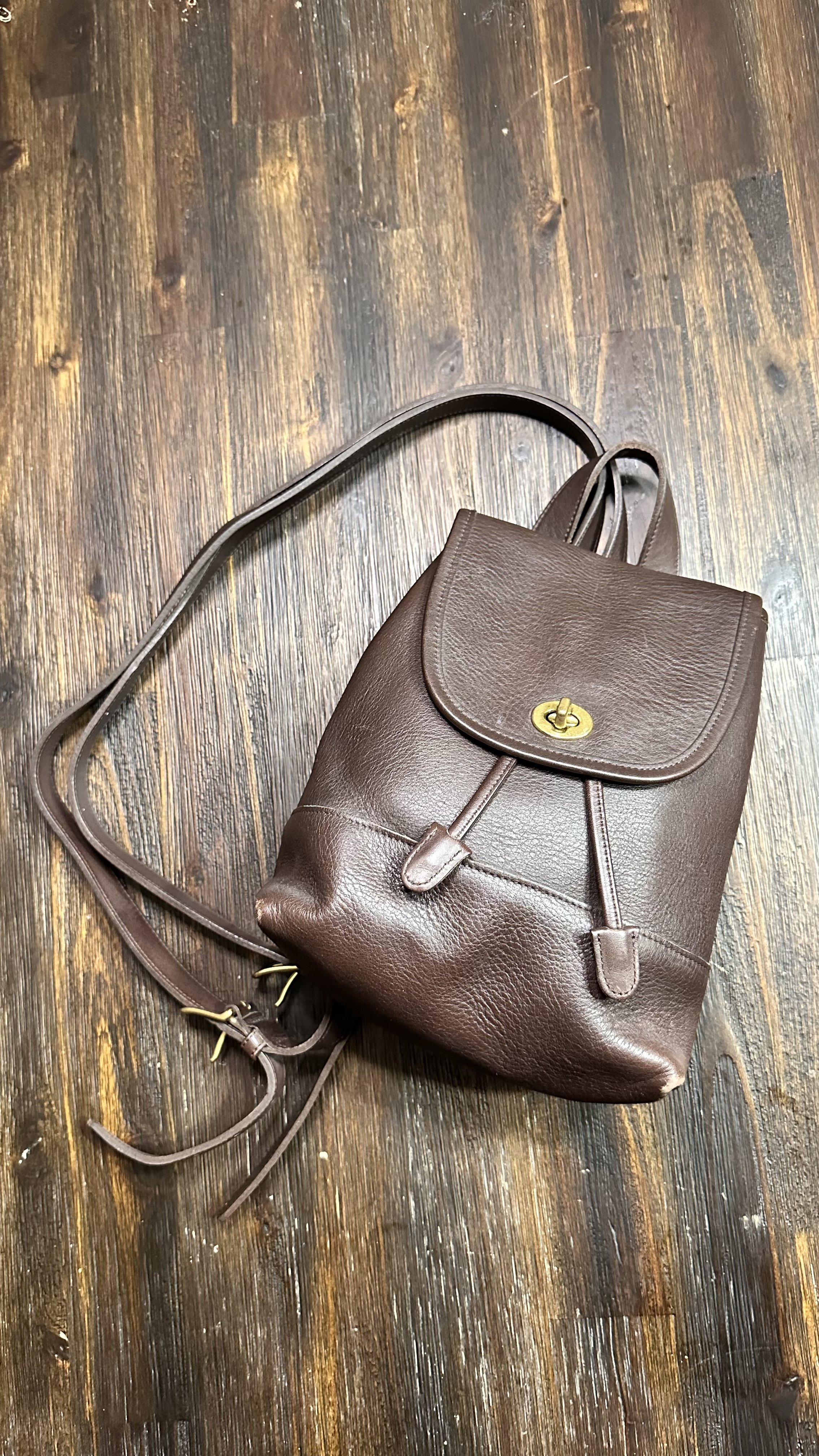 1990's Vintage Coach Daypack Backpack  9791 