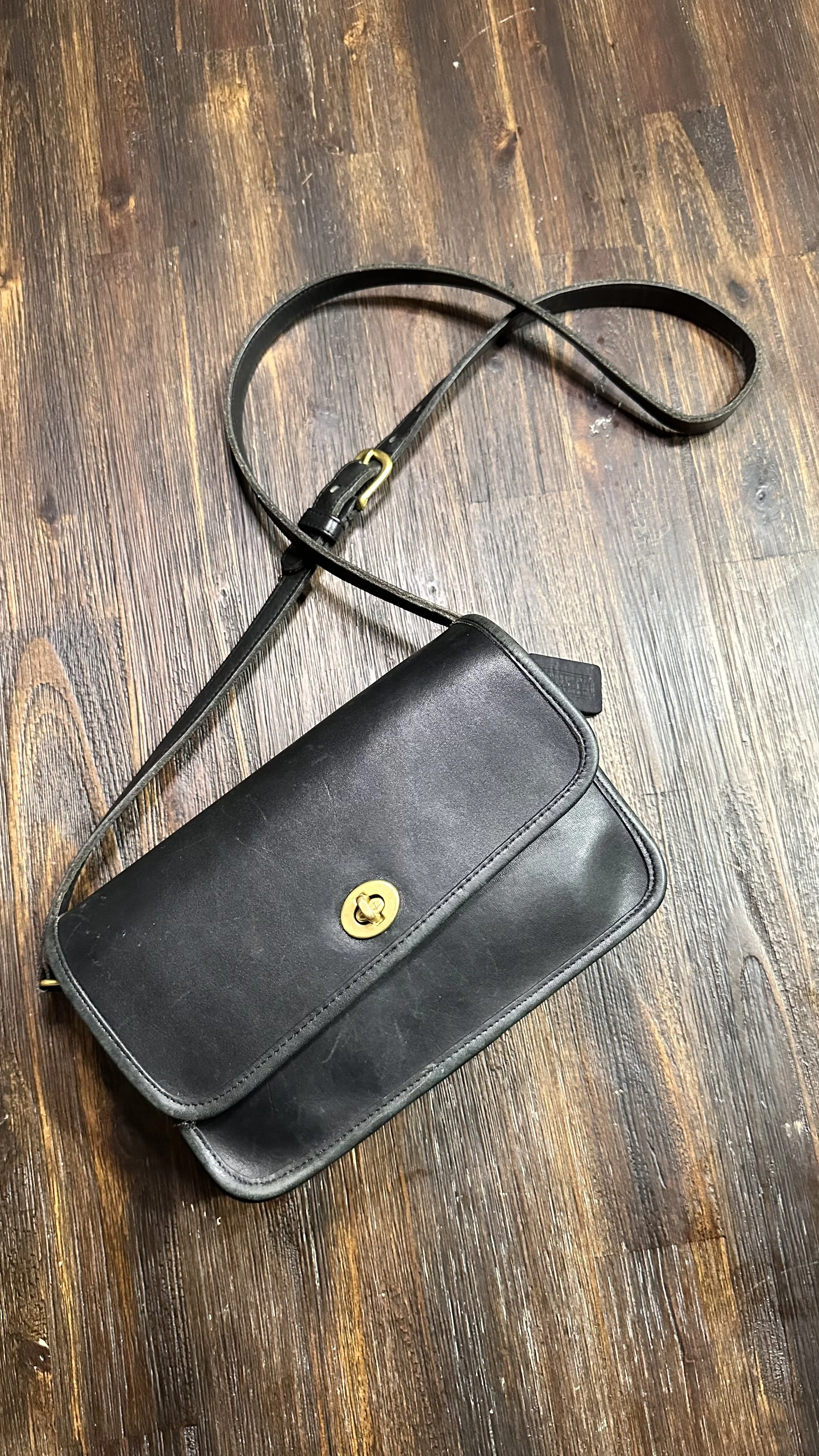 1990's Coach Vintage Compartment Bag 9850