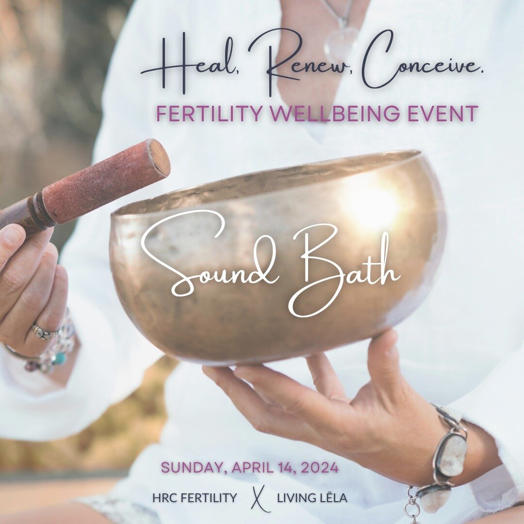 Sally will be facilitating a Sound Bath at the Heal, Renew, Conceive: Fertility Wellbeing Event⁠
⁠
The cost is $15/per person (until April 1st); $25/per person after April 1st.⁠
⁠
The day includes:⁠
⁠
&bull; Discussion and Q&amp;A with HRC Fertility 