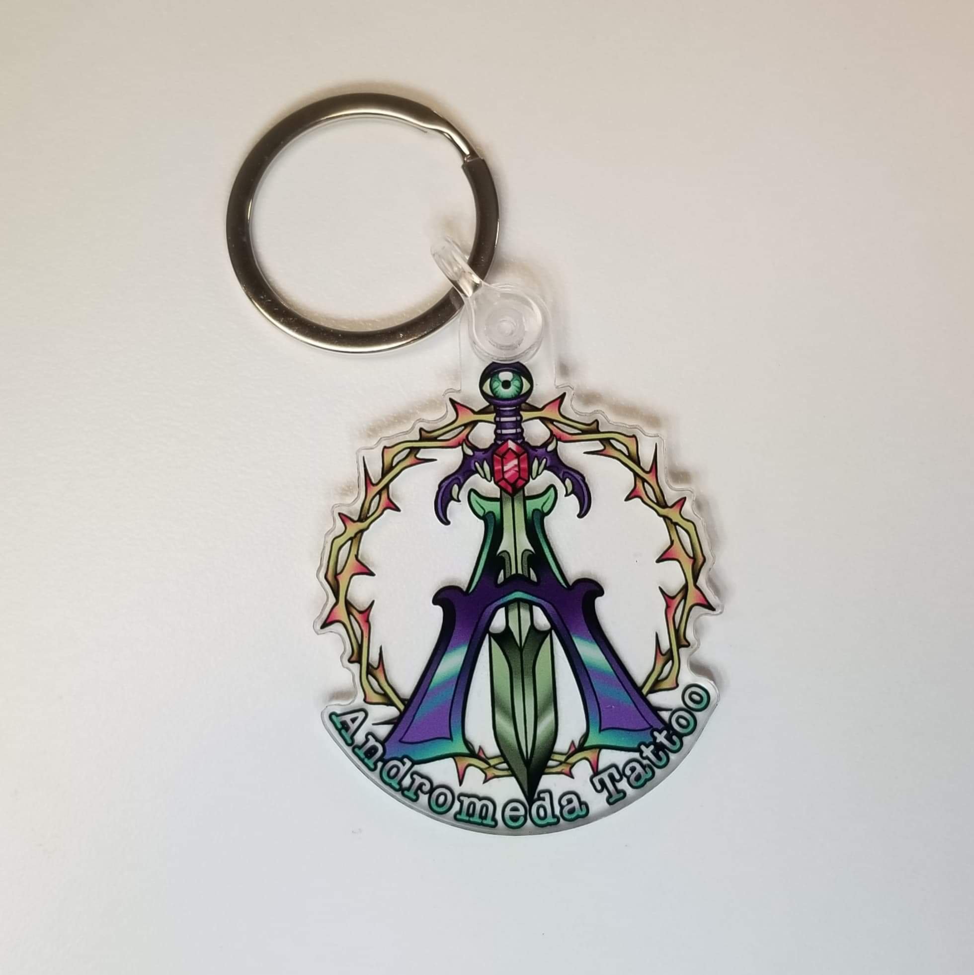 Andromeda Crest Keychain