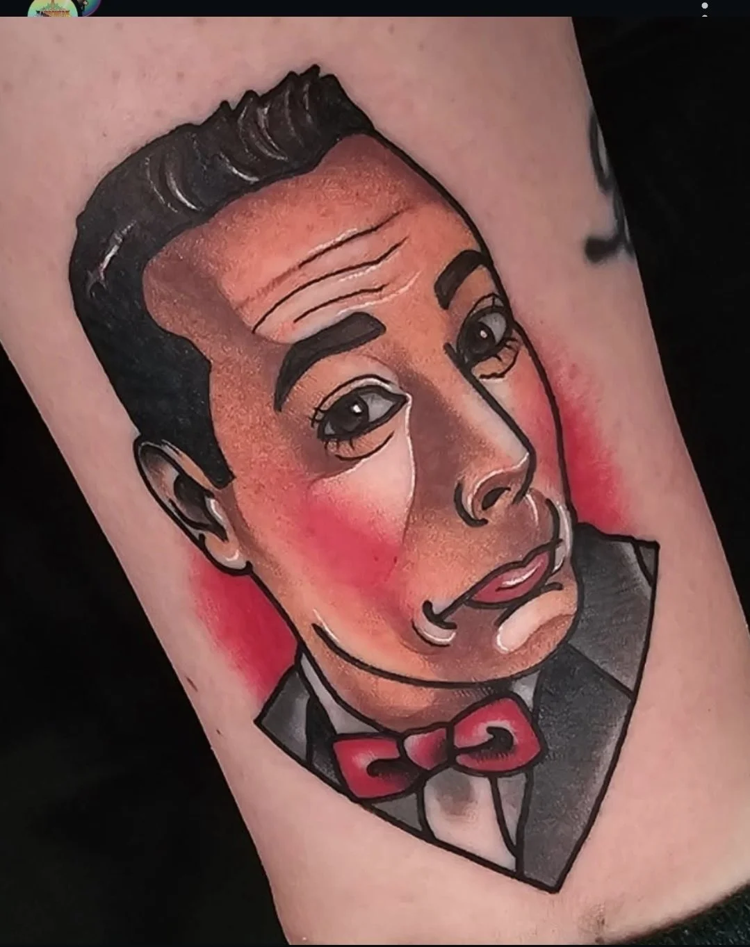 Pee Wee Herman Tattoo