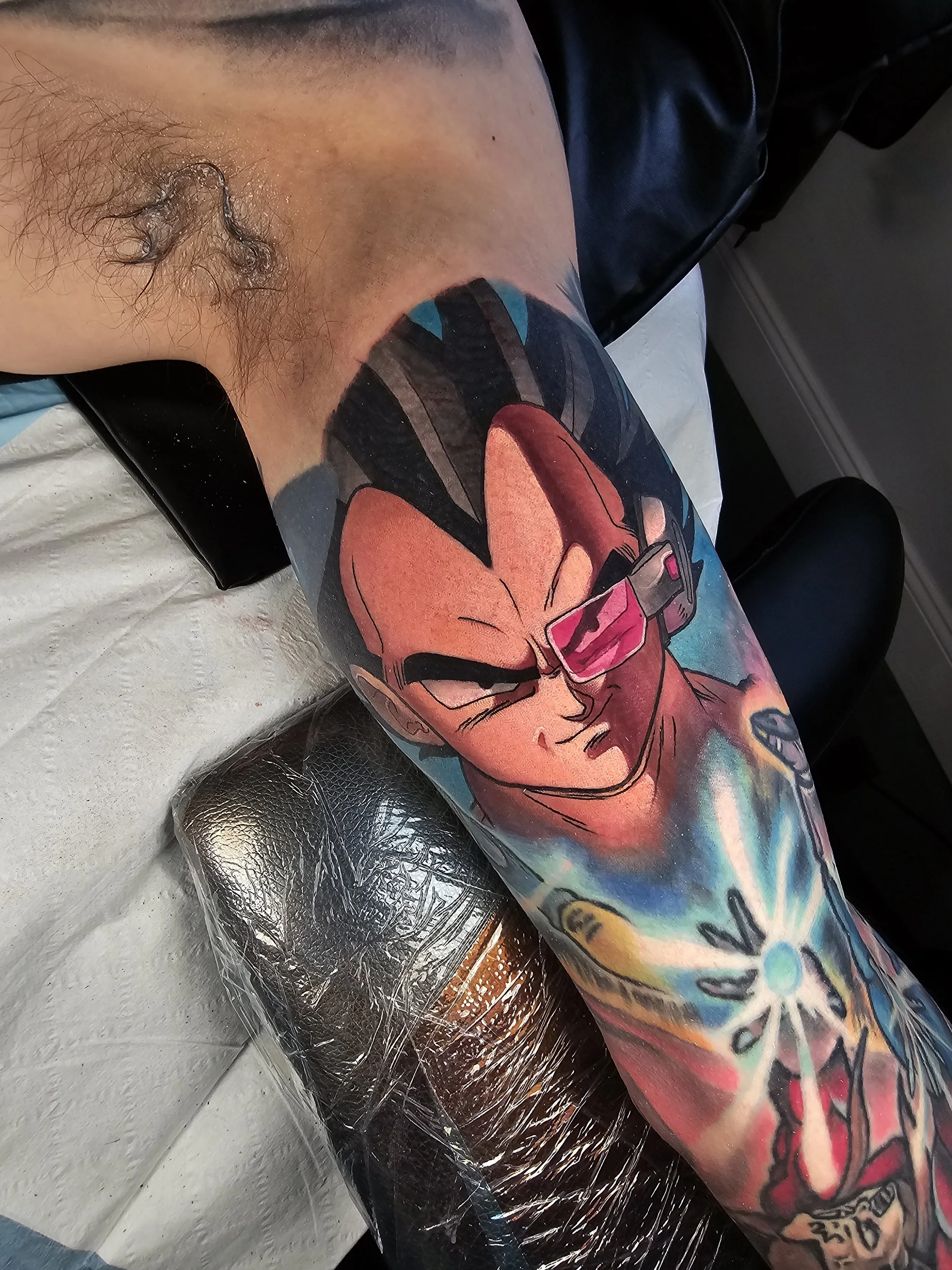 Dragonball Z Vegeta Tattoo