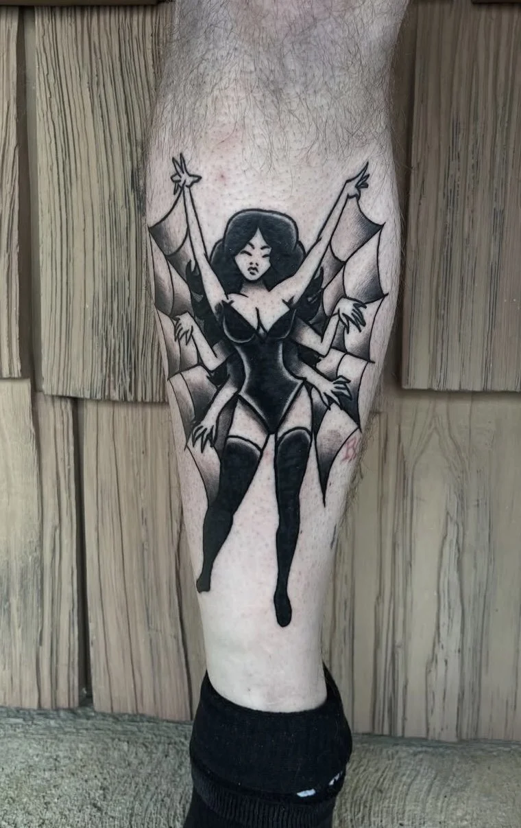 Spider Queen Tattoo