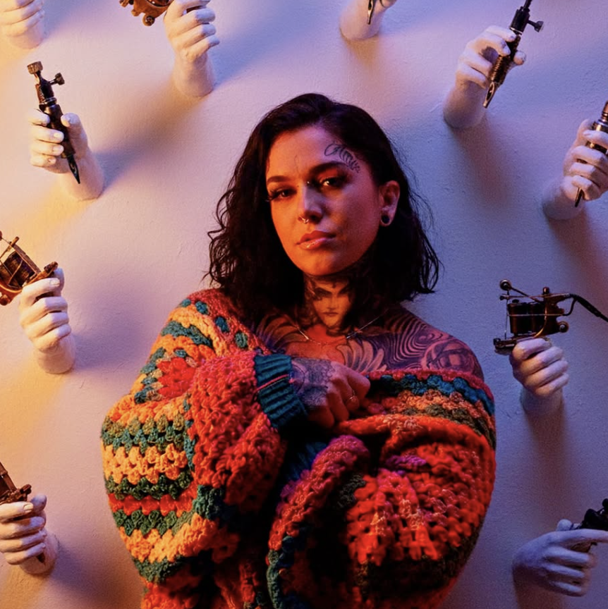 Guest tattoo artist Snowflake visiting Andromeda Tattoo in Upstate NY