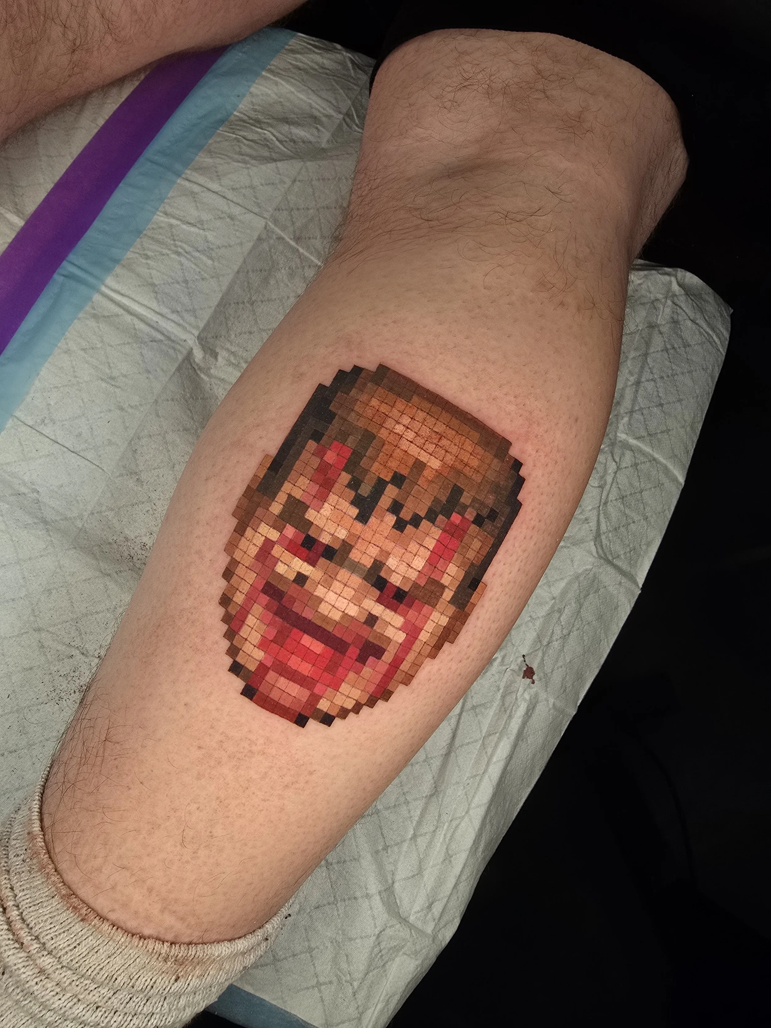 Pixelated Tattoo