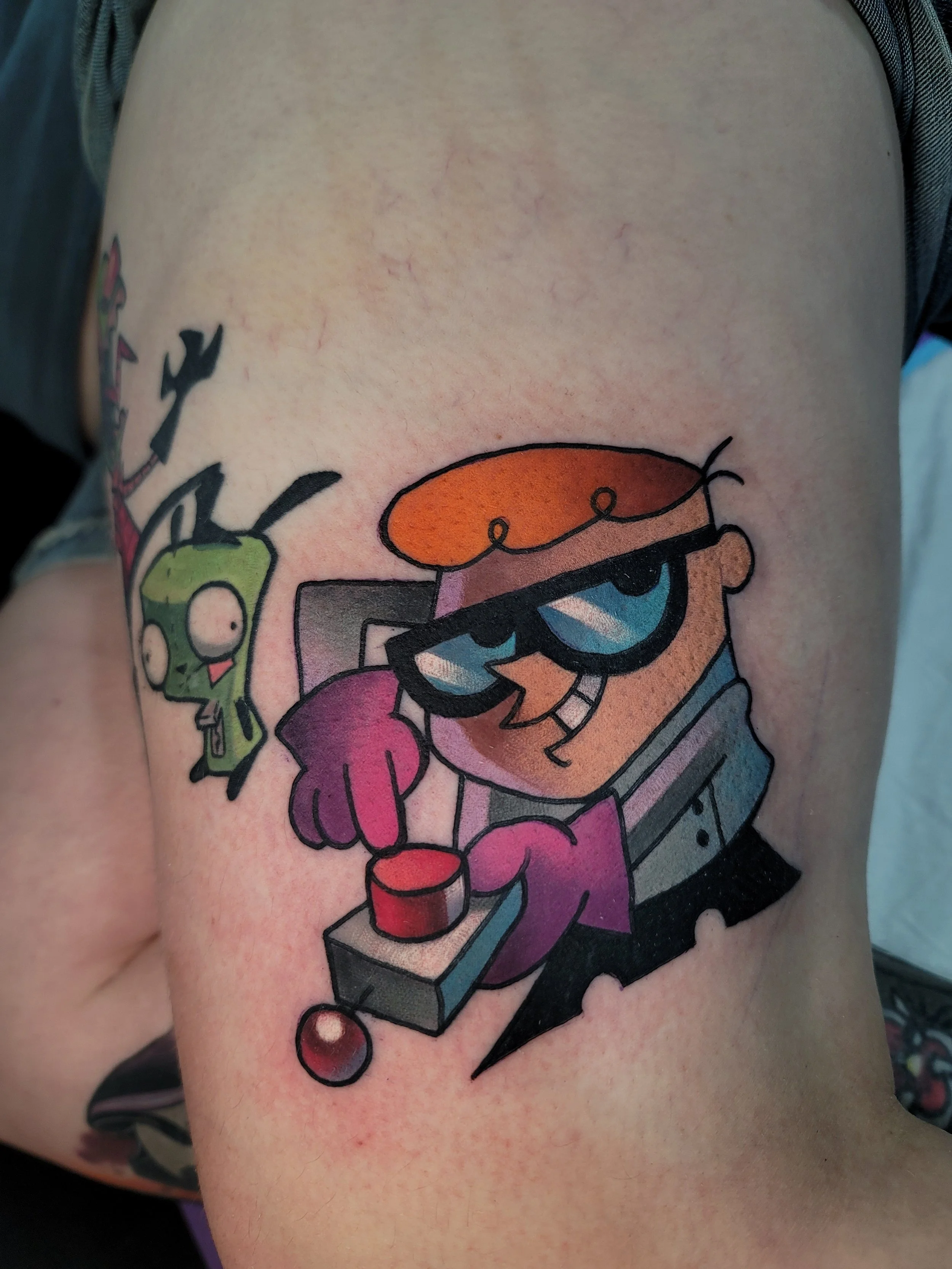 Dexters Laboratory Tattoo