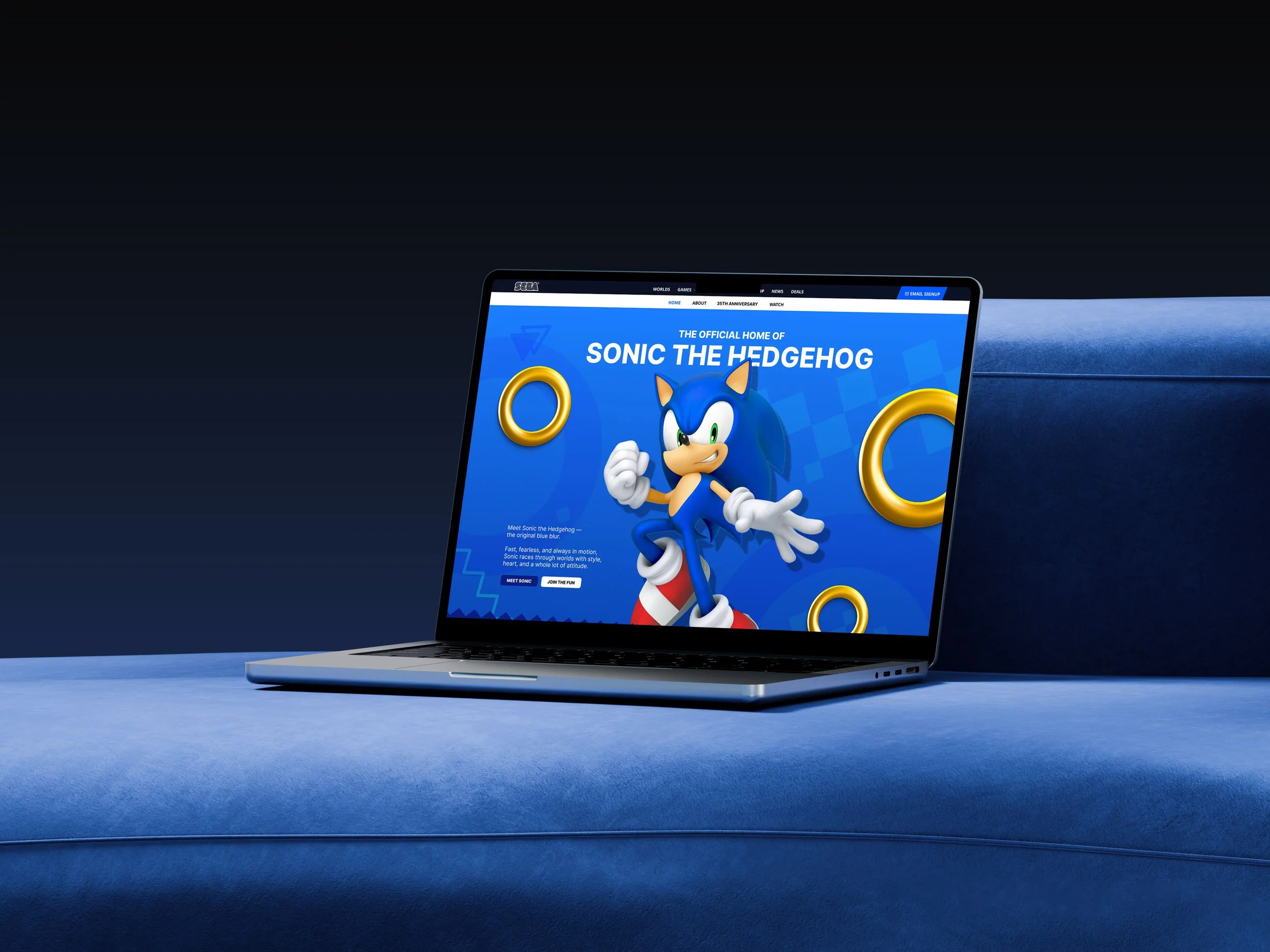 Sonic the Hedgehog Website
