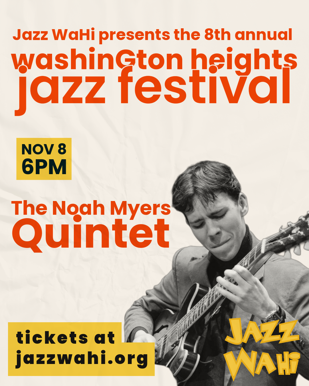Jazz WaHi, show poster