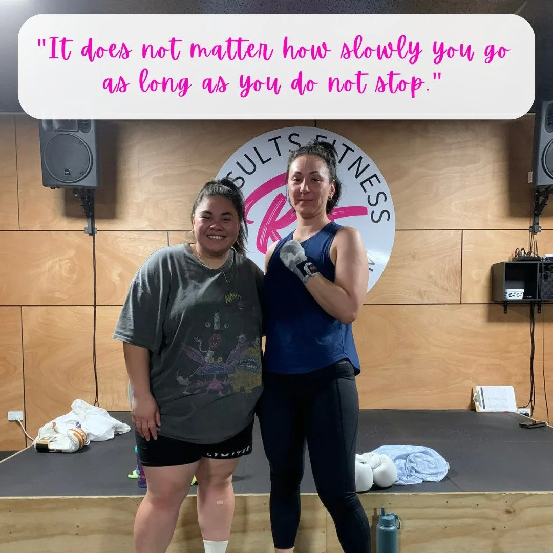 &ldquo;It does not matter how slowly you go, as long as you do not stop.
Some days will feel easy. Some days will feel heavy.
But every time you show up, you are building strength, confidence, and resilience &mdash; even when progress feels slow.

Th